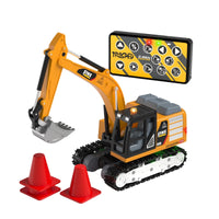 1:64 Rc Digger USB-Charged Mini Digger Toy Automatic Demonstration for Kids