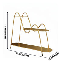 Multi-Tier Plant Stand Tiered Design Multi Levels Flower Rack Stable Frame Iron Planter Pot Holder for Balcony, Office