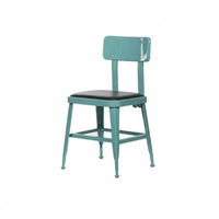 utilitarian Metal Seat sturdy Construction Stackable utilitarian Side Chair