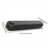 USB stereo soundbar for desktop