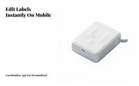 Handheld Thermal Labeler Bluetooth Connectivity Portable Thermal Printer