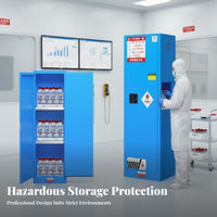 Fire-Resistant-Resistant Cabinet Double-Walled Construction Cabinet Fire Resistant Box for Lab Technicians, Professionals