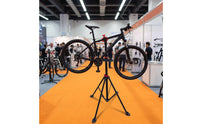 Adjustable Height Cycle Repair Stand Tripod Bike Repair Stand with Tool Tray Compact Steady for Workshop