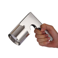 Lever Ice Cream Scoop Silver Gray Kitchen Tool Long-Lasting