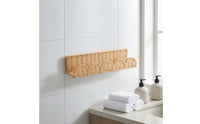Rattan-Style Basket Woven Wall-Mounted Basket Slim for Bedroom, Living Room