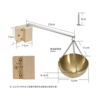 Sauna Bowl Wall Mount Sauna Oil Holder Long-Lasting for Steam Room