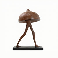 Fungi Figurine Sculptural Resin Figurine Textured for Cabinet, Art Collectors