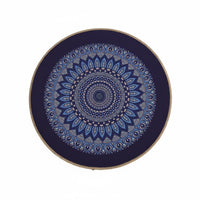 Faux Linen Rubber Placemat Easy to Clean Non-Slip Heat-Resistant Table Mat Waterproof Faux Linen Placemat for Restaurants, Cafes