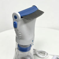 跨境专供宠物毛发清理器电动抓虱器狗狗猫咪物理除虱子卵梳跳蚤