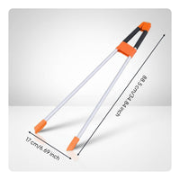 Aluminum Trash Picker Upper Rust-Proof Trash Picker Upper Ergonomic Grip