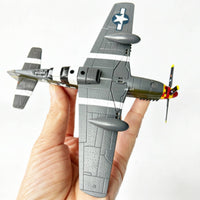 P-51D Mustang Model with Stand P-51 Mustang Model Highly Detailed for Collectors