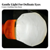 Glare-Reducing Lamp Cover Eye Protection Lamp Shade Light Softener Reusable Lighting Accessory for Bedside