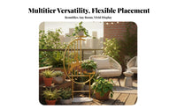 2-Tier Metal Stand Multi-Purpose 2-Tier Deer Design Stand Sturdy And