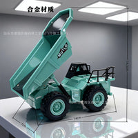 加大版合金惯性仿真矿山工程车翻斗车仿真矿山采矿卡车男孩玩具车