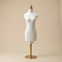 Small Doll Dress Form Mannequin Garment Draping Clothing Design Mannequin Pinning Pattern Making Form for Designers, Sewers, Sewing Workspace