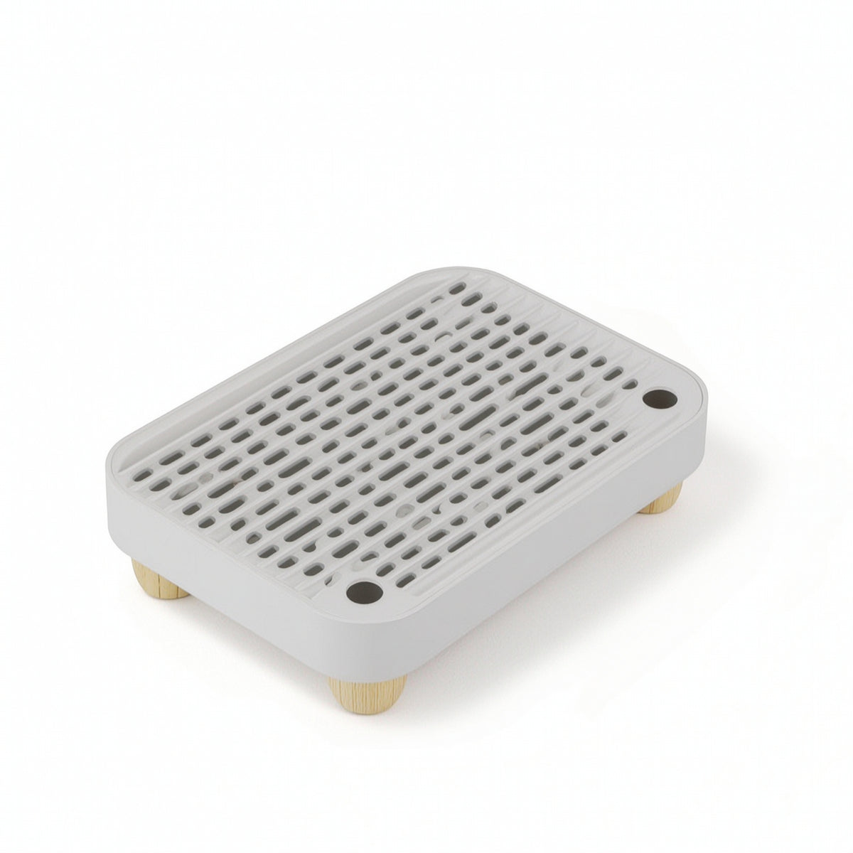 Litter Step Board Removable Cat Step with Wooden Legs Low-Profile