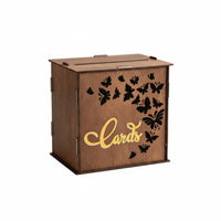 Wedding Card Box Table Display Piece Wooden Card Box