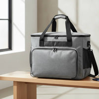 Sewing Machine Carrying Case Organized for Crafters