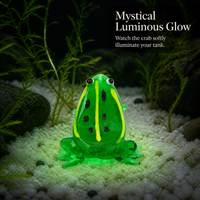 Handmade Glass Ocean Animal Figurines for Micro Landscape Aquarium Decor