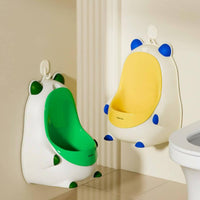 Easy to Clean Wall Mounted Boys Urinal Detachable Bowl Kids Standing Urinal Splash Proof for Toddlers, Bathroom, Bedroom
