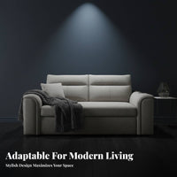 Pull-extendable Sleeper Sofa two-in-singleUse Design Pull-extendable Sleeper Loveseat Space-Saving transformable Couch for Homeowners, Small Spaces, Living Room, Home Office