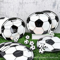 Soccer Party Favor Bags with Handles 足球派对带提手伴手礼袋