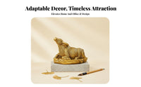 Brass Ox Statue Fine Specifics S Chinese Astrological Ox Figurine Symbol Of