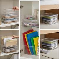 Household Document Storage Box for Certificates, Property Deeds, Birth Certificates, and Important Files