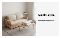 Multi-Functional Pull-extendable Sleeper Sofa with Storage Space-Saving Pull-extendable Sleeper with Storage sturdy Wood Frame transformable Couch Easy Conversion for Apartment Dwellers, Homeowners, Families, Small Spaces, Living Room, Office