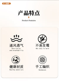 波浪边编织收纳篮 水果盘 沥水篮 家用客厅蛋糕面包编织篮子托盘