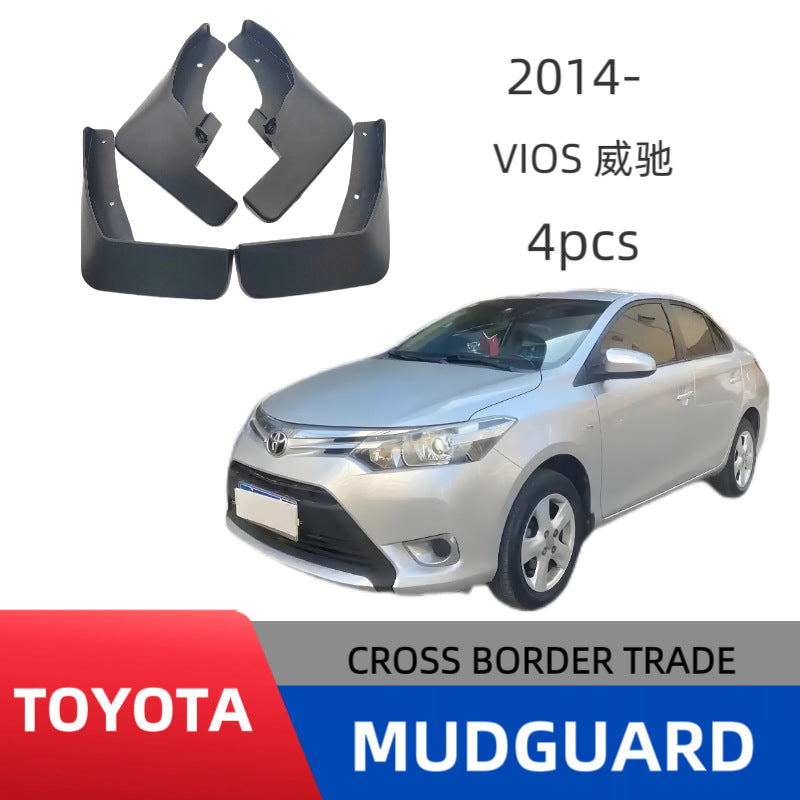 Mud Flaps for Toyota Vios 2014-2019