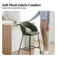 Metal High Stool with Rear Supportrest Nordic Design Highspine Support Metal Stool Modern Minimalist Design robustDuty