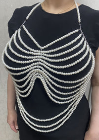 Sexy Beaded Body Chain for Plus Size Women