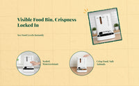 Smart Automatic Pet Feeder with Camera, Large Capacity