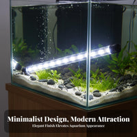 Waterproof Fish Tank Light Bar Energy Saving LED Tube Light for Fish Tank Easy Installation Pet Supplies for Planted Tanks, Freshwater Aquariums