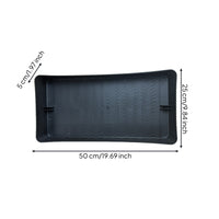 Luggage Base Rigid Chassis Ribbed for Makers
