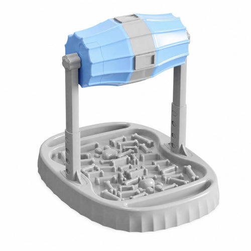 Rotating Dog Feeder Anti-Gulping Food Dispenser for Pets, Cats