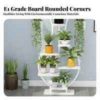 Multi-Tier Flower Rack Space-Saving Display Shelf Sturdy & Stable for Homeowners
