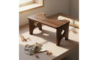 Toilet Stool Sturdy Wood Toilet Pedal Bathroom Footrest Long-Lasting Wooden Squatting Stool Easy to Clean for Children