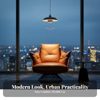 Cantilever Armchair Nordic Inspired Lounge Chair Designer-Inspired Modern Appearance for Residents, Adults, Bedroom