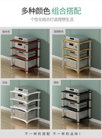 HIFI Audio Cabinet with Shock-Absorbing Feet