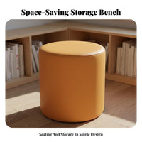 Circular bookcase Bench Multi-Functional Public Furniture Upholstered padding