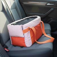 Middle Console Pet Carrier Removable and Washable Car Console Dog Seat