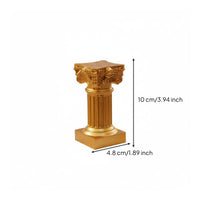 Roman Column Candle Holder Nordic Design Roman Pillar Candlestick Photo Prop