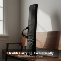 Long-Lasting Oxford Cloth Erhu Bag Adjustable Shoulder Strap Padded Erhu Carrying Case Portable for Travel