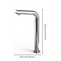 Infrared touchless faucet with mixer