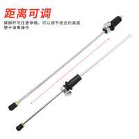 Adjustable Cello Endpin Support Rod with Non-Slip Tip