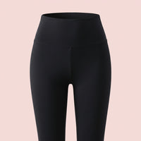 Womens Leggings with Pockets, Thermal Fleece Lined Tights with High Waist Control and Butt Lift, Seamless Design for