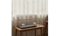 Bird Cage with Slide-out Tray Sturdy Enclosure Cage with Feeders Secure for Small Birds