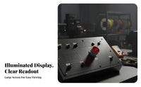 Square Digital display light-emitting diode display Screen Digital Volt-current Meter spalternating currente-efficient Size